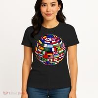 Countries Flags  World Maps  World Maps . Women's T-Shirt thumb 4