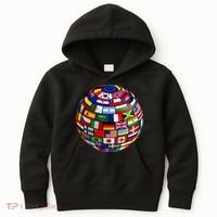 Countries Flags  World Maps  World Maps . Kids Hoodie thumb 0
