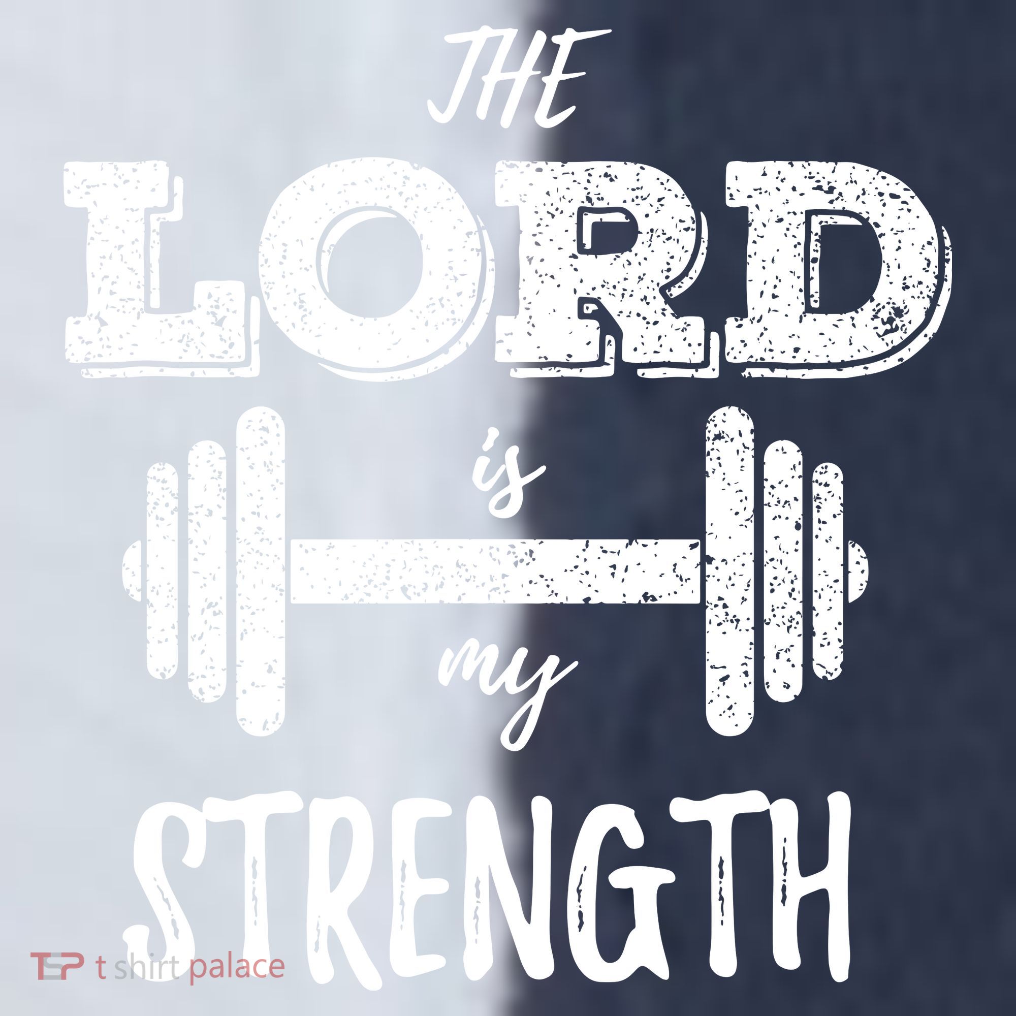 Christian Funny Workout Gym Lord Is My Strength Sport-Tek Competitor United Soccer Jersey