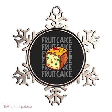 Christmas Fruitcake Xmas Food Design for a Fruitcake Fan Ornament