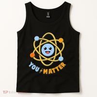 Cute Funny You Matter Science Atom Tank Top thumb 2