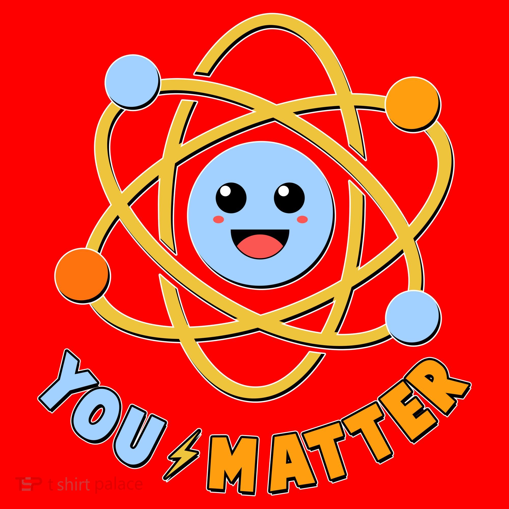 Cute Funny You Matter Science Atom Santa Hat
