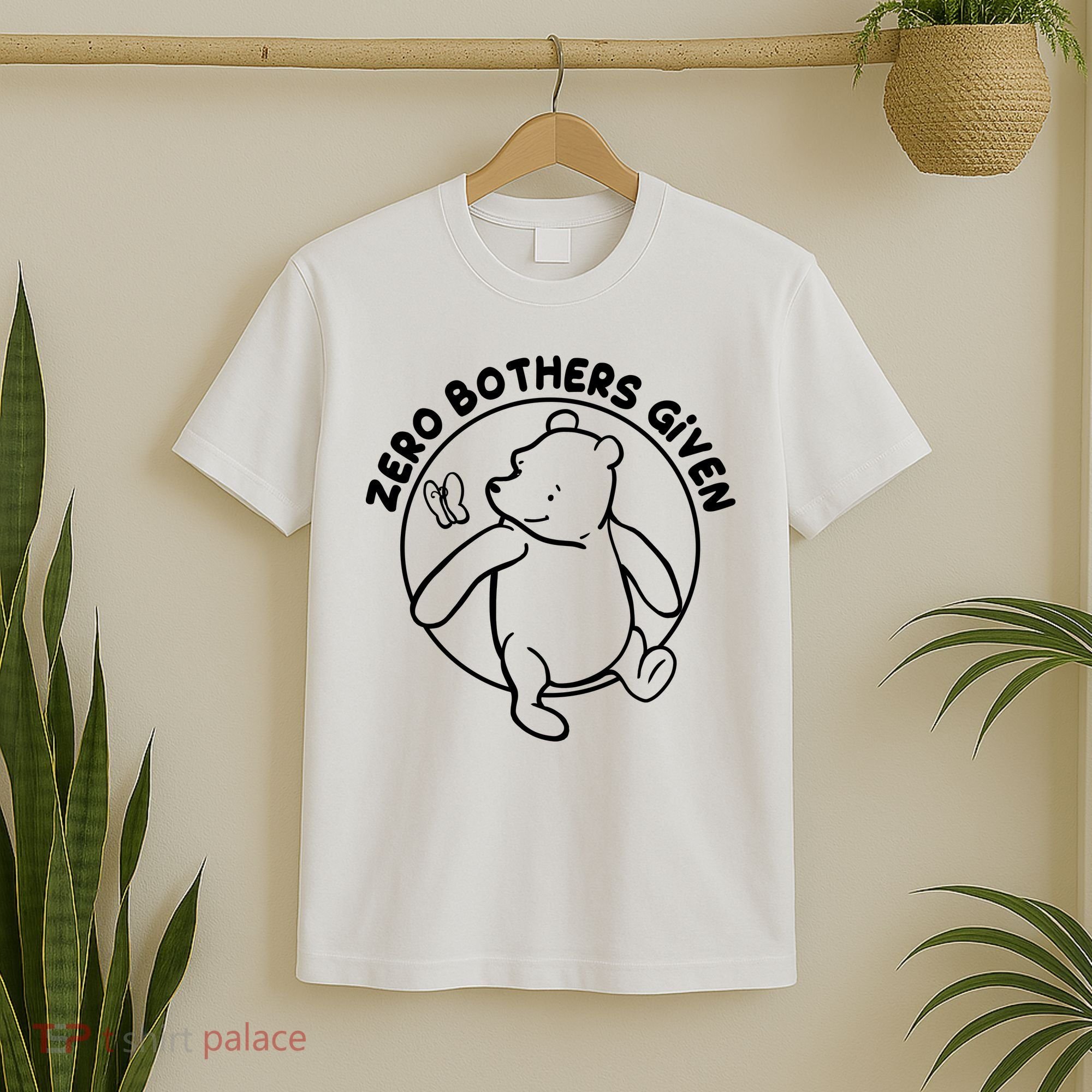 Cute Funny Zero Bothers Given T-Shirt