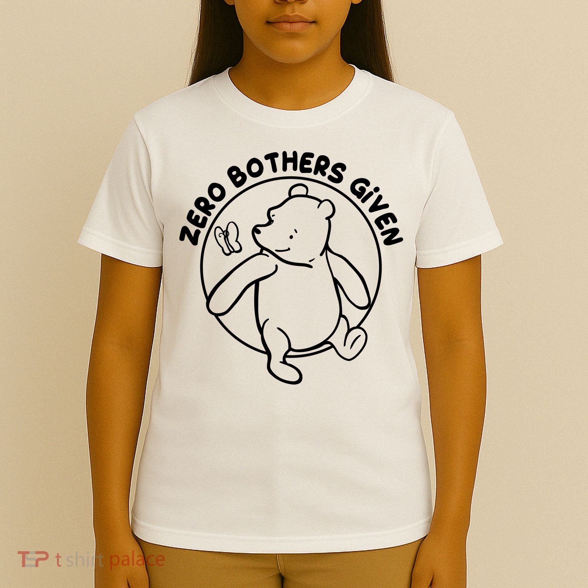 Cute Funny Zero Bothers Given T-Shirt