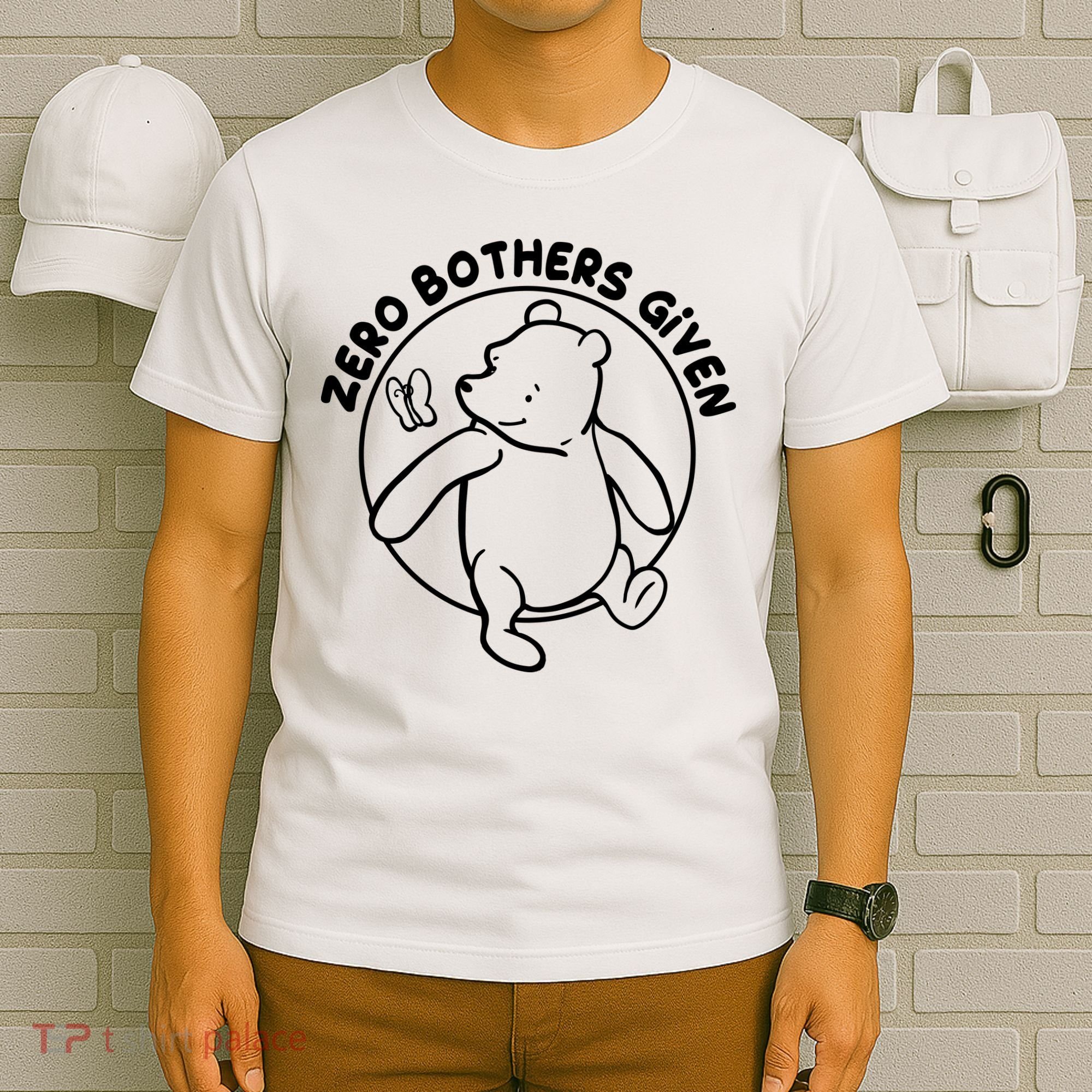 Cute Funny Zero Bothers Given T-Shirt