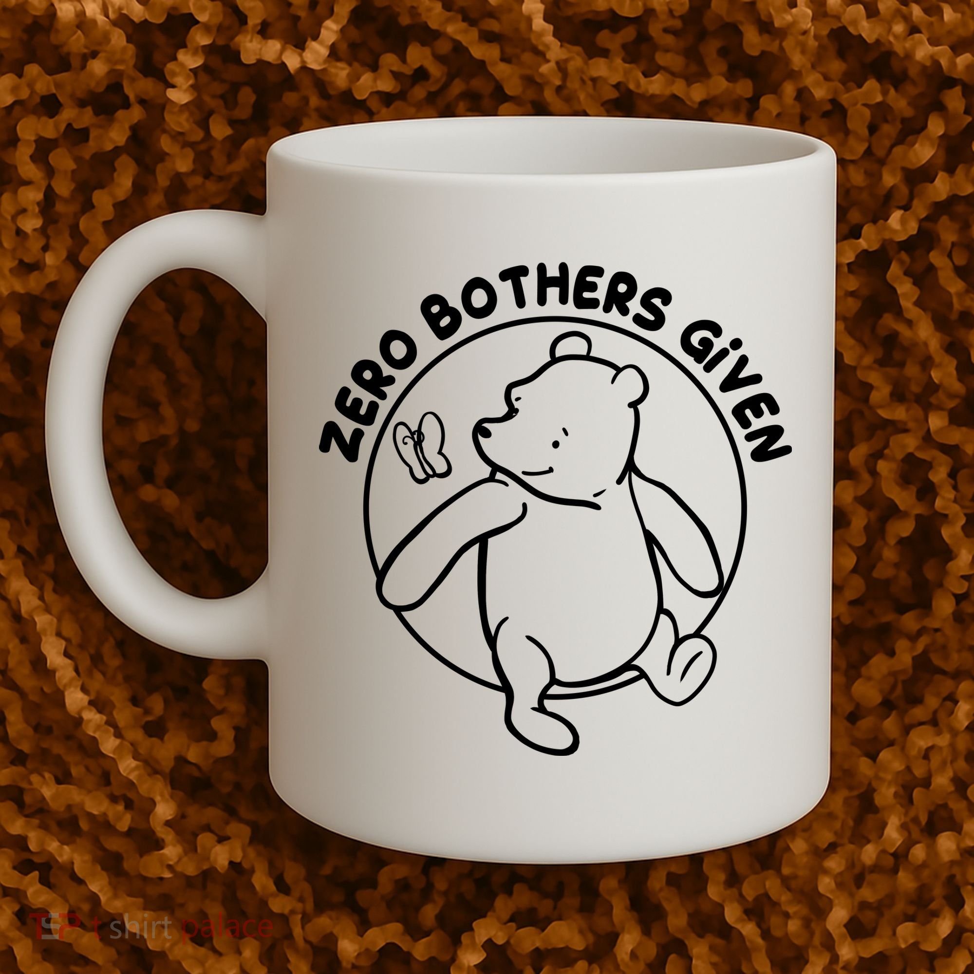 Cute Funny Zero Bothers Given Coffee Mug