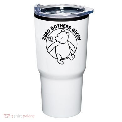 Cute Funny Zero Bothers Given Tumbler