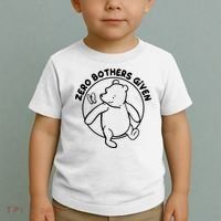 Cute Funny Zero Bothers Given Toddler T-Shirt thumb 2