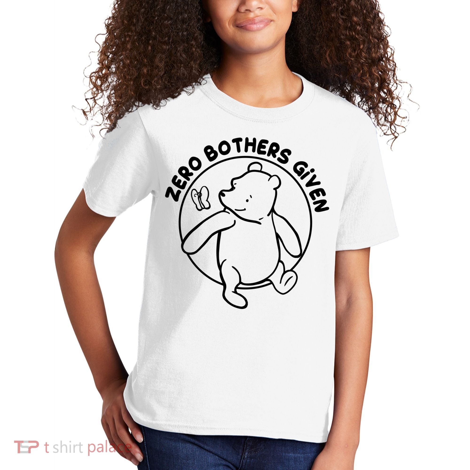 Cute Funny Zero Bothers Given Kids T-Shirt