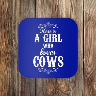 Cow Girl Coaster
