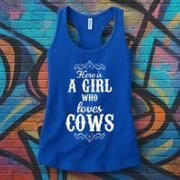 Cow Girl Women's Tank Top thumb 3