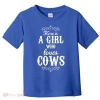 Cow Girl Toddler T-Shirt thumb 0