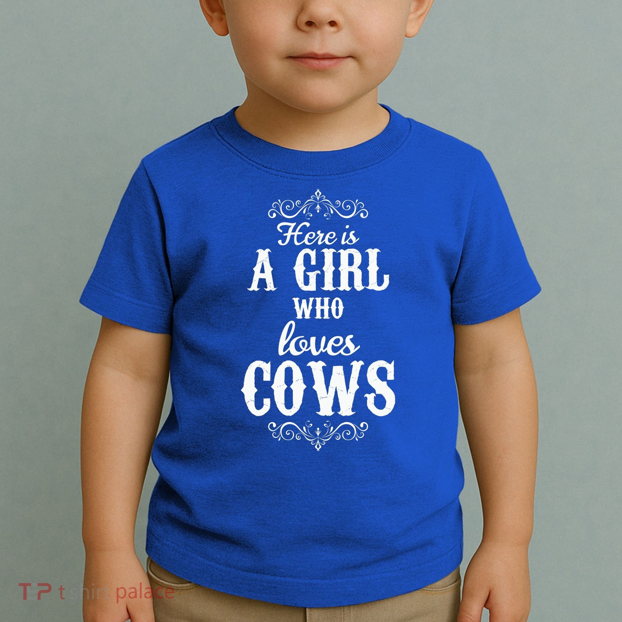 Cow Girl Toddler T-Shirt