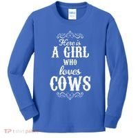 Cow Girl Kids Long Sleeve Shirt thumb 0