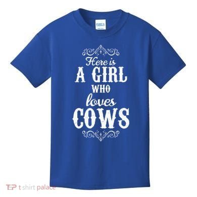 Cow Girl Kids T-Shirt