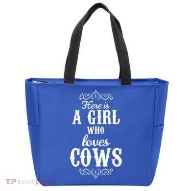 Cow Girl Tote Bag