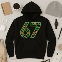 Celtic Graphic 67 Irish Clover Shamrock St Patricks Day Hoodie thumb 3