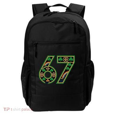 Celtic Graphic 67 Irish Clover Shamrock St Patricks Day Backpack
