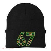 Celtic Graphic 67 Irish Clover Shamrock St Patricks Day Beanie thumb 0