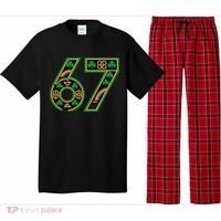 Celtic Graphic 67 Irish Clover Shamrock St Patricks Day Pajama Set thumb 0