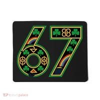 Celtic Graphic 67 Irish Clover Shamrock St Patricks Day Mousepad thumb 0