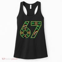 Celtic Graphic 67 Irish Clover Shamrock St Patricks Day Women's Tank Top thumb 0