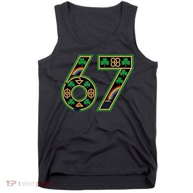 Celtic Graphic 67 Irish Clover Shamrock St Patricks Day Tank Top