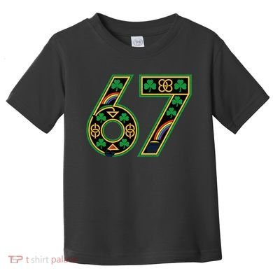 Celtic Graphic 67 Irish Clover Shamrock St Patricks Day Toddler T-Shirt
