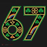 Celtic Graphic 67 Irish Clover Shamrock St Patricks Day Visor thumb 3