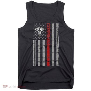 Corpsman Gift 8404 Flag Title Doc Gift For Corpsman Tank Top