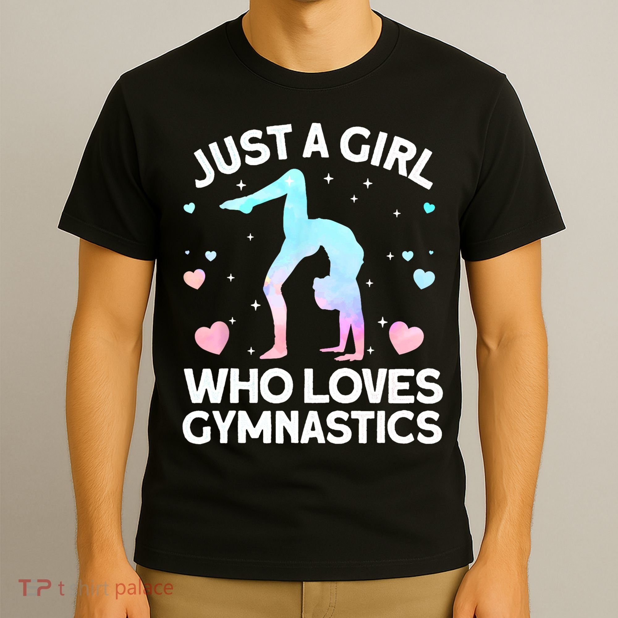 Cool Gymnastics Art For Women Girls Gymnastics Gymnast Coach T-Shirt