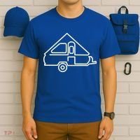 Camping Gift Aliner Travel Trailer Afunny Giftframe Camper T-Shirt thumb 6