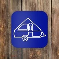 Camping Gift Aliner Travel Trailer Afunny Giftframe Camper Coaster thumb 0