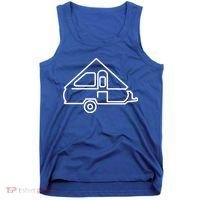 Camping Gift Aliner Travel Trailer Afunny Giftframe Camper Tank Top thumb 0