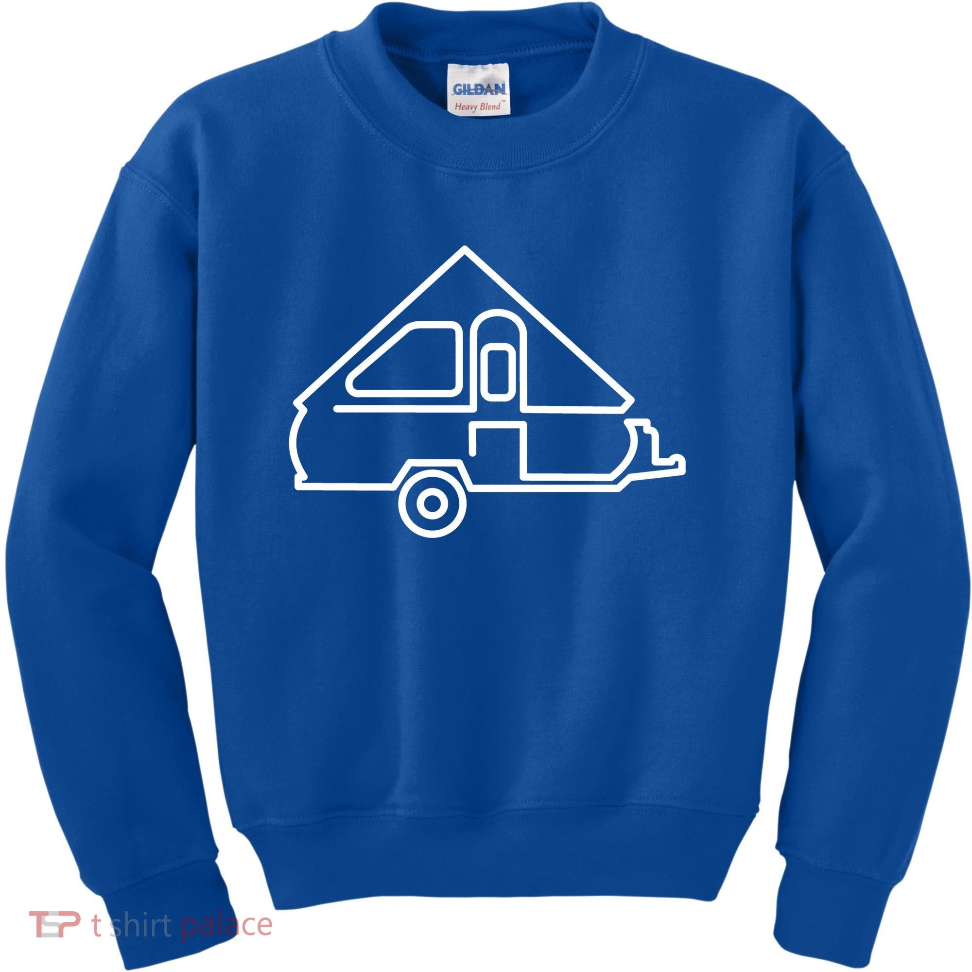 Camping Gift Aliner Travel Trailer Afunny Giftframe Camper Kids Sweatshirt