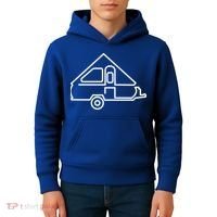 Camping Gift Aliner Travel Trailer Afunny Giftframe Camper Kids Hoodie thumb 4