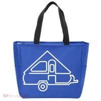 Camping Gift Aliner Travel Trailer Afunny Giftframe Camper Tote Bag thumb 0
