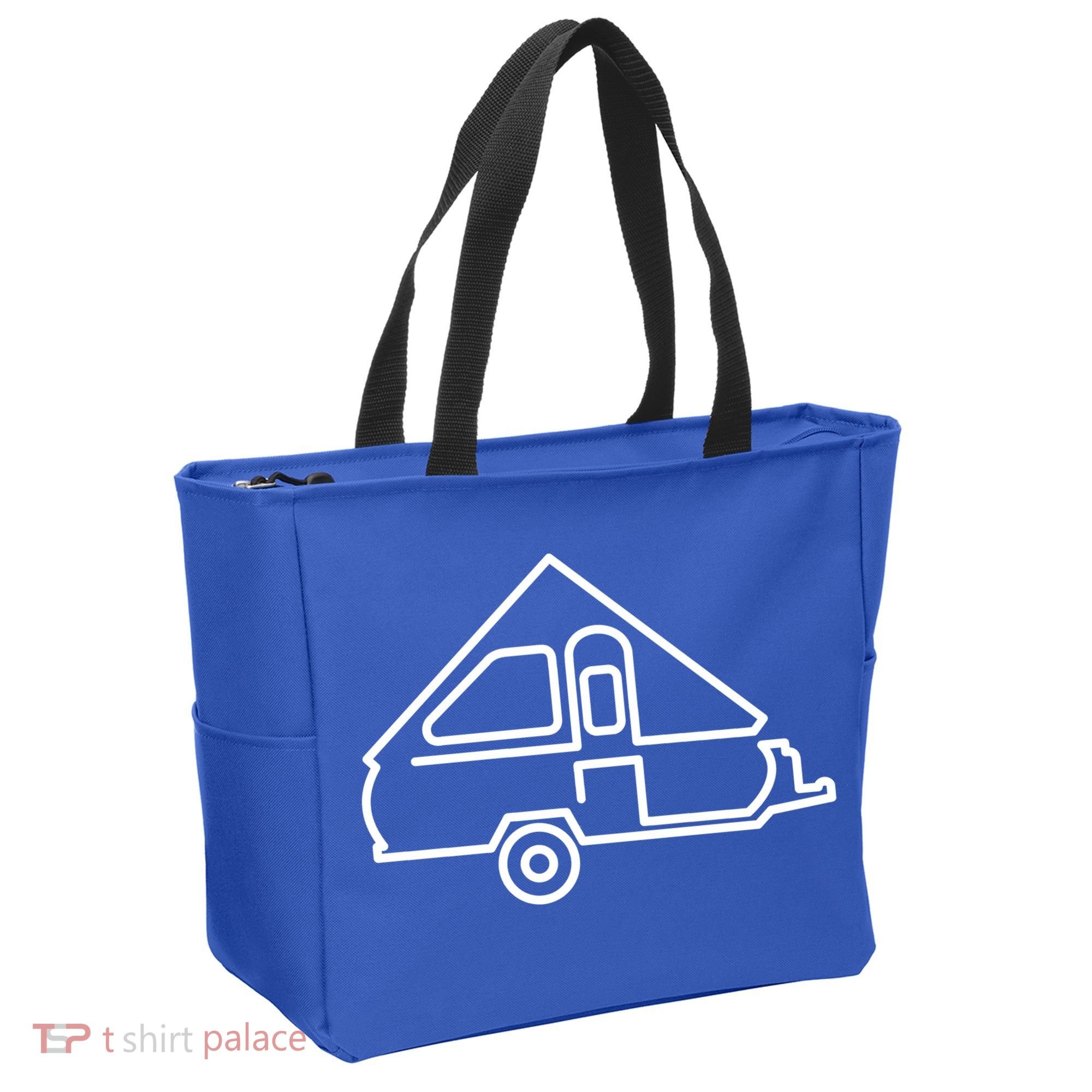 Camping Gift Aliner Travel Trailer Afunny Giftframe Camper Tote Bag