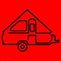 Camping Gift Aliner Travel Trailer Afunny Giftframe Camper Santa Hat thumb 1