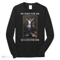 Christian Gospel And Bible Phrase For Our Lord Jesus Long Sleeve Shirt thumb 0