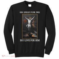 Christian Gospel And Bible Phrase For Our Lord Jesus Sweatshirt thumb 0