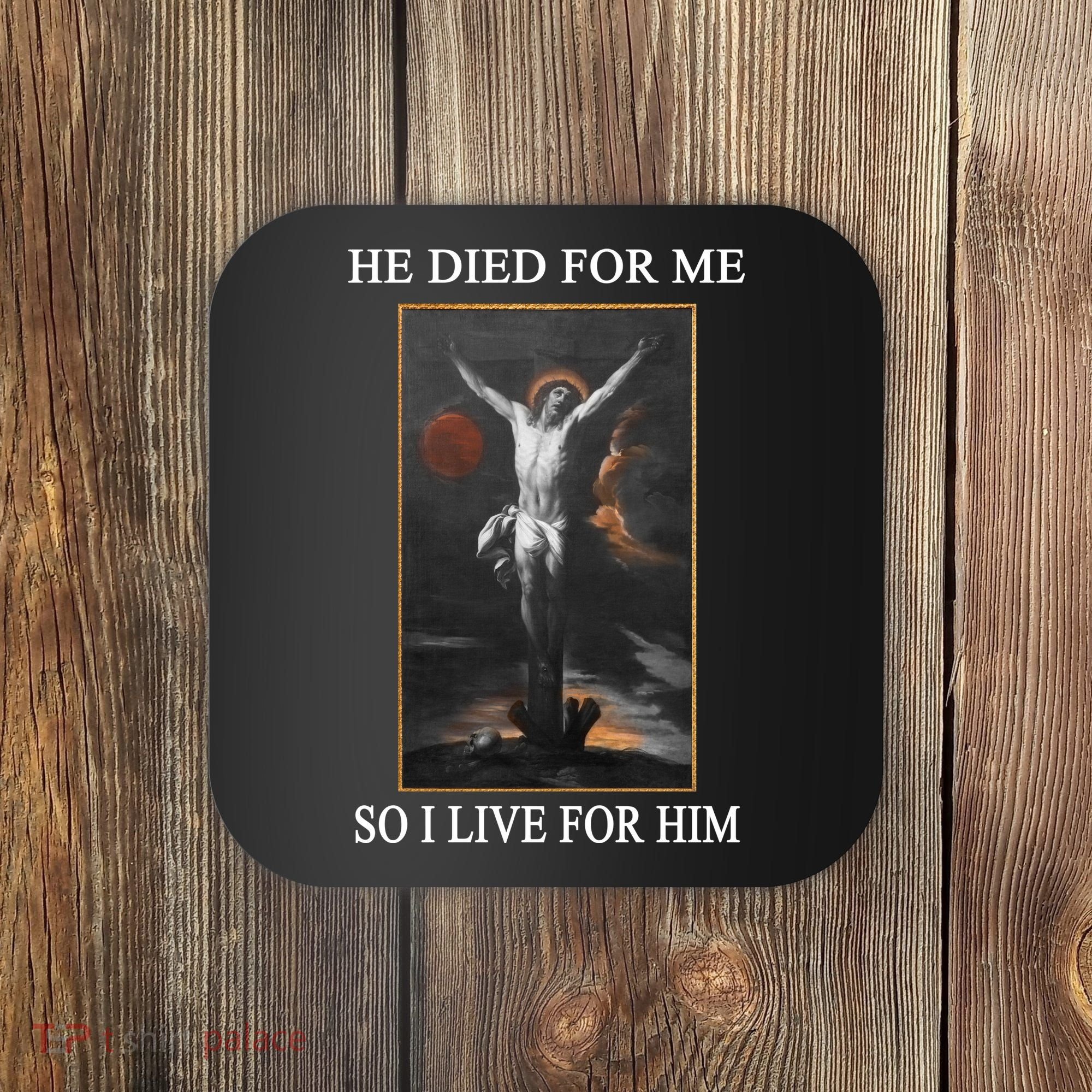 Christian Gospel And Bible Phrase For Our Lord Jesus Coaster