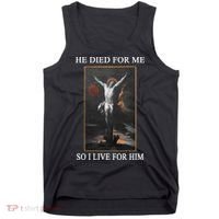 Christian Gospel And Bible Phrase For Our Lord Jesus Tank Top thumb 0