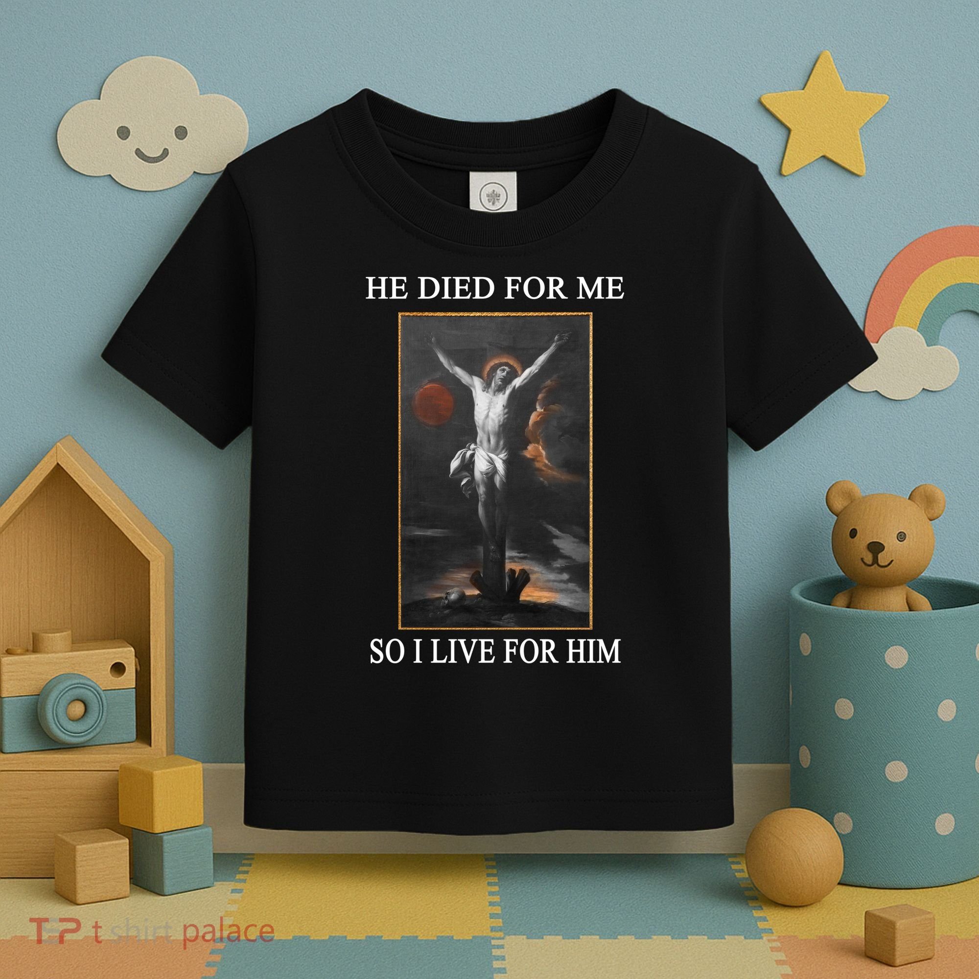Christian Gospel And Bible Phrase For Our Lord Jesus Toddler T-Shirt