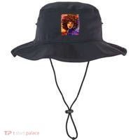 Coloful Graffiti Afro Woman Bucket Hat thumb 0