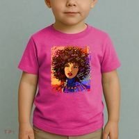 Coloful Graffiti Afro Woman Toddler T-Shirt thumb 2
