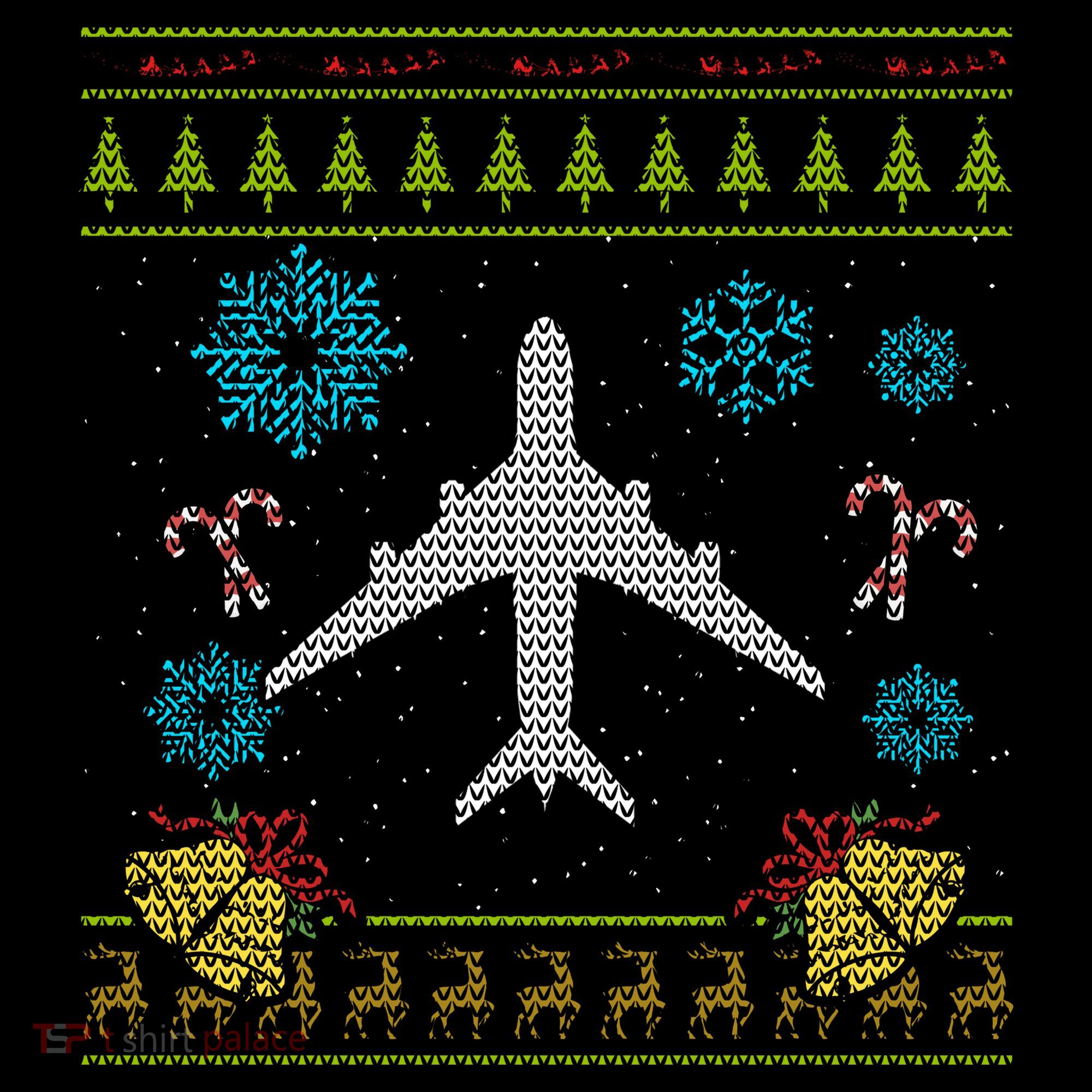 Christmas Gift Airplane Pilot Christmas Ugly Coffee Mug