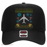 Christmas Gift Airplane Pilot Christmas Ugly Hat thumb 0