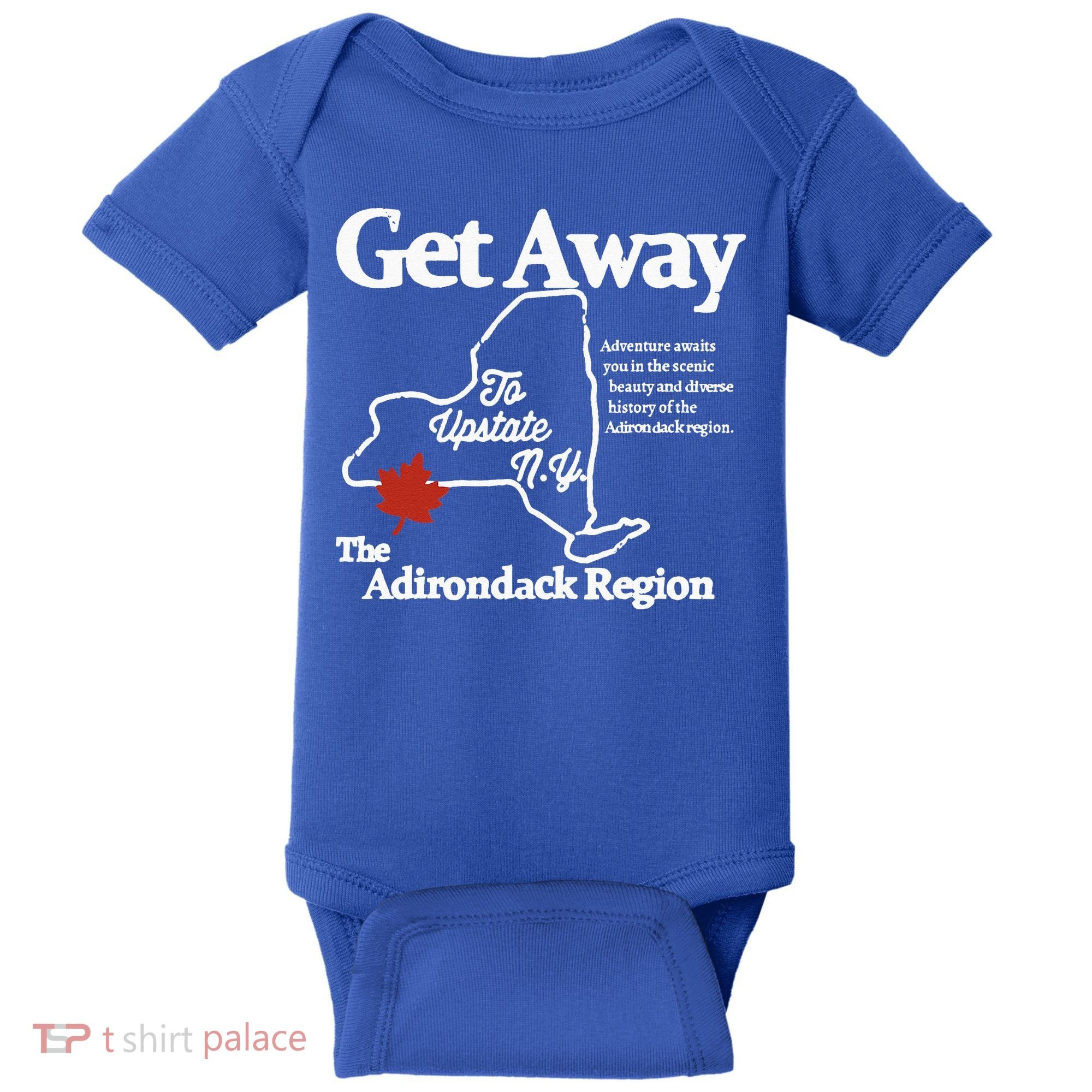 Charlie Get Away To Upstate New York Baby Bodysuit