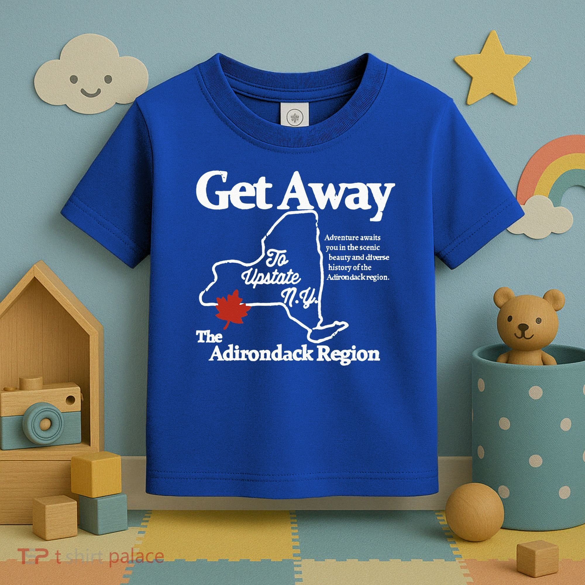 Charlie Get Away To Upstate New York Toddler T-Shirt